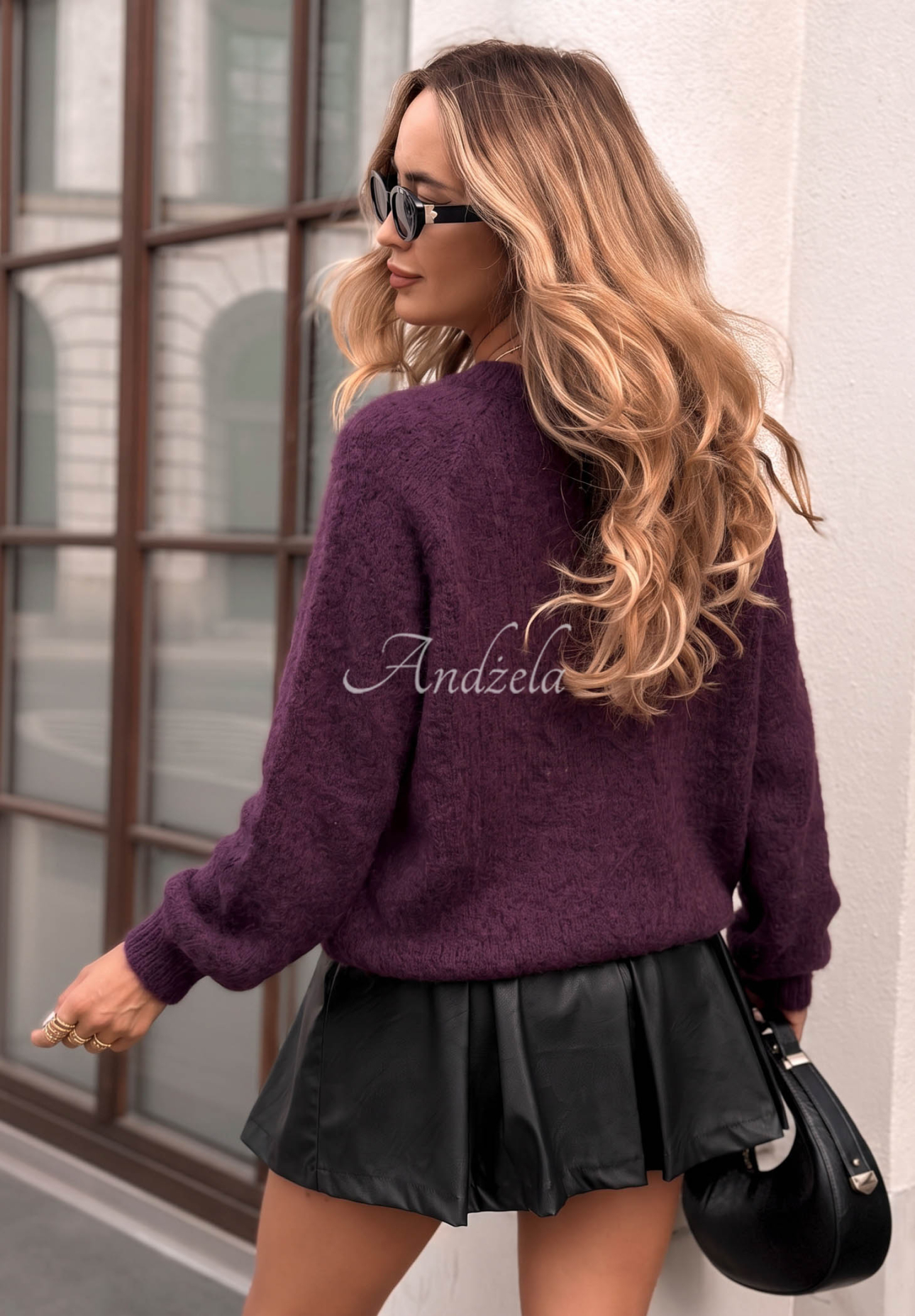 Mohairpullover Cloud Darling Beerenfarben
