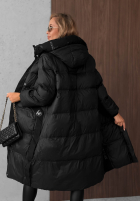 Długa pikowana Jacke Need You Schwarz