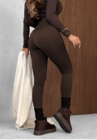 Leggings More Coffee Schokoladenbraun