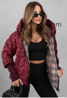 Pikowana Jacke z kapturem Autumn Edge Schwarz