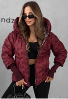 Pikowana Jacke z kapturem Autumn Edge Schwarz