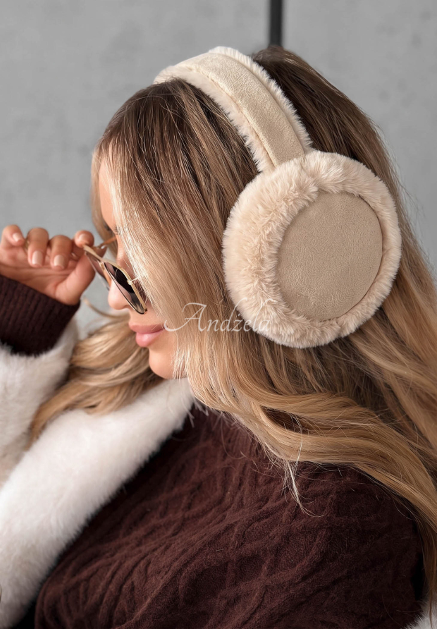 Pelz-Ohrensch&uuml;tzer Frosty Days Beige