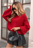 Pullover oversize Amari Rot