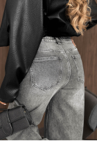 Hose Jeans wide leg Daily Denim Grau