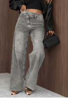 Hose Jeans wide leg Daily Denim Grau