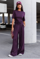 Hose wide leg Maybe Tonight Schwarz