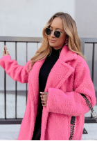 Długi Mantel z imitacji kożucha Arctic Rosa