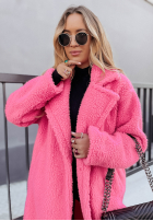 Długi Mantel z imitacji kożucha Arctic Rosa
