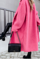 Długi Mantel z imitacji kożucha Arctic Rosa