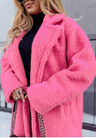 Długi Mantel z imitacji kożucha Arctic Rosa
