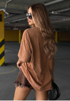 T-Shirt z nadrukiem Ciao Beli Camel