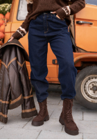 Hose Jeans mom fit Gentle Rain Dunkelblau