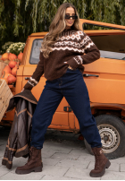 Hose Jeans mom fit Gentle Rain Dunkelblau