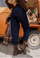 Hose Jeans mom fit Gentle Rain Dunkelblau