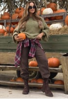 Miękki Pullover oversize Cloud Babe Orange