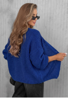 Krótki Cardigan oversize z zapięciem Cloud Touch Himbeerrot