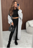 Dopasowane Leggings Lucky Girl Schwarz