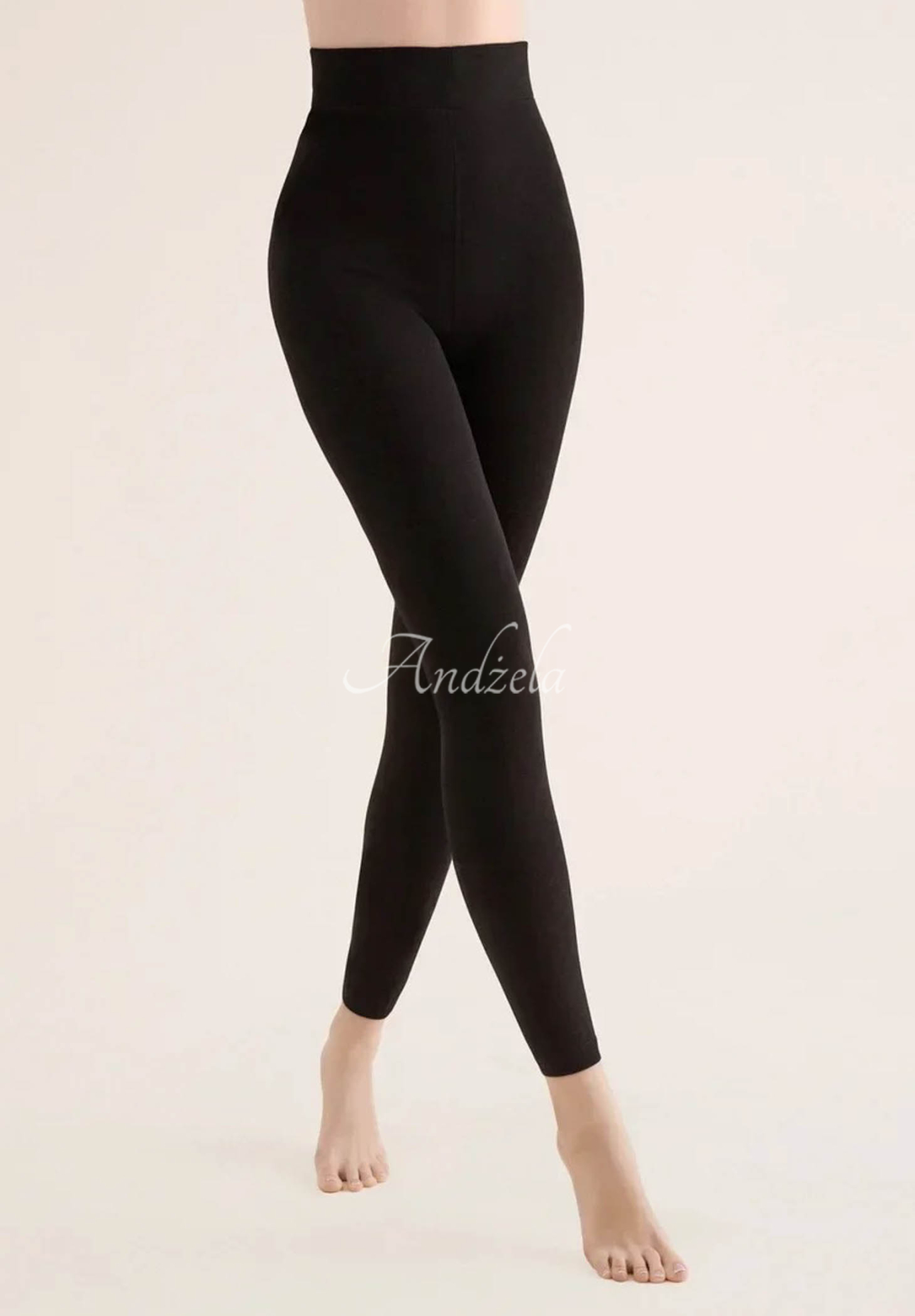 Gefütterte Leggings Arctic Schwarz