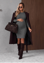 Prążkowana Kleid mini Every Season Dunkelblau