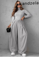 Eleganckie Hose z zakładkami The Edition Grau