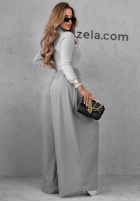 Eleganckie Hose z zakładkami The Edition Grau