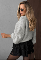 Miękki Pullover oversize Cloud Babe Orange
