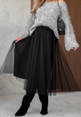 Tüllrock Merlotte Schwarz