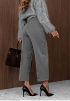 Eleganckie Hose Chinohose Good Choices Grau