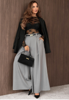 Koronkowa Bluse longsleeve Blush Season Schwarz
