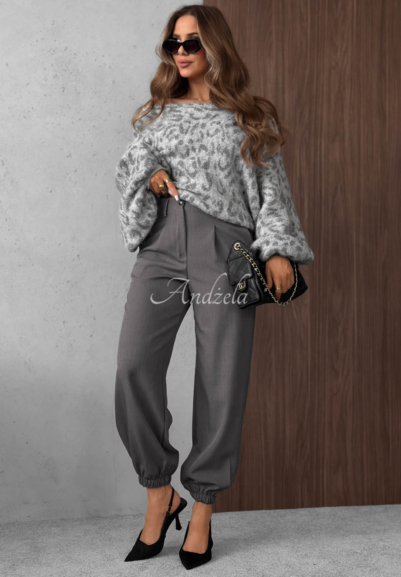 Elegante Jogger mit Gummibund Good For Me Grau