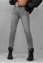 Hose Jeans skinny Pretty Basic Grau