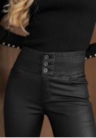 Sztruksowe Hose mom fit Same Story Schwarz
