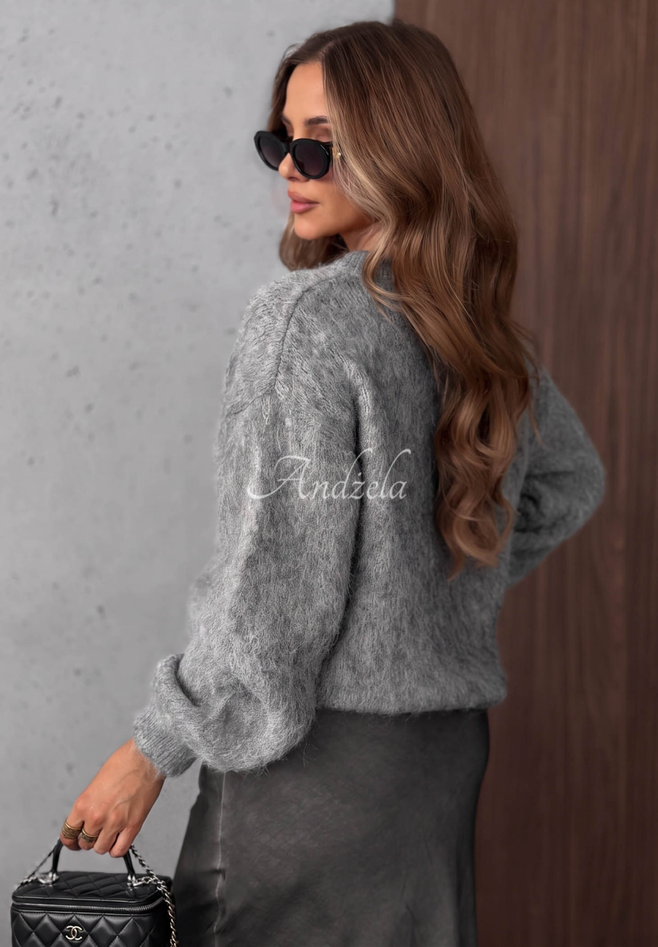 Weicher Pullover Cloud Dream Grau