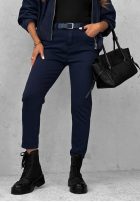 Hose Jeans z paskiem Nothing More jasnogranatowe