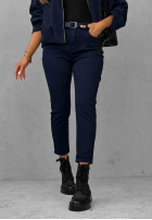 Hose Jeans z paskiem Nothing More jasnogranatowe