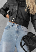 Hose Jeans wide leg Amber Avenue Hellblau