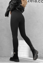 Leggings Schwarz Rainy Streets Schwarz
