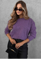 Miękki Pullover oversize Cloud Dream Beerenfarben