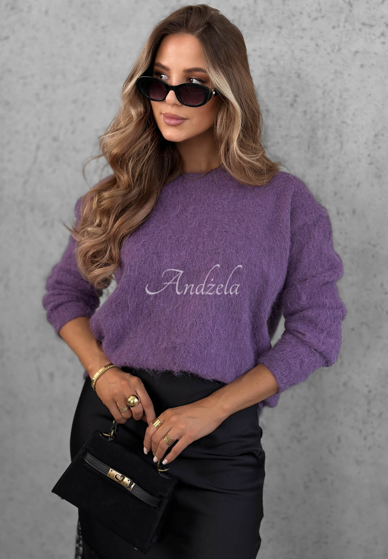 Weicher Pullover Cloud Dream Beerenfarben