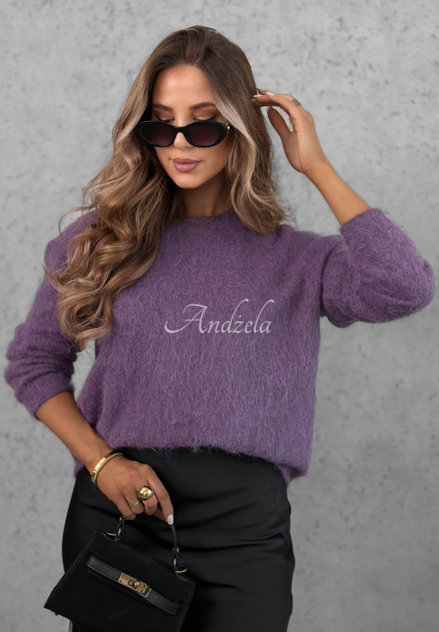 Weicher Pullover Cloud Dream Beerenfarben