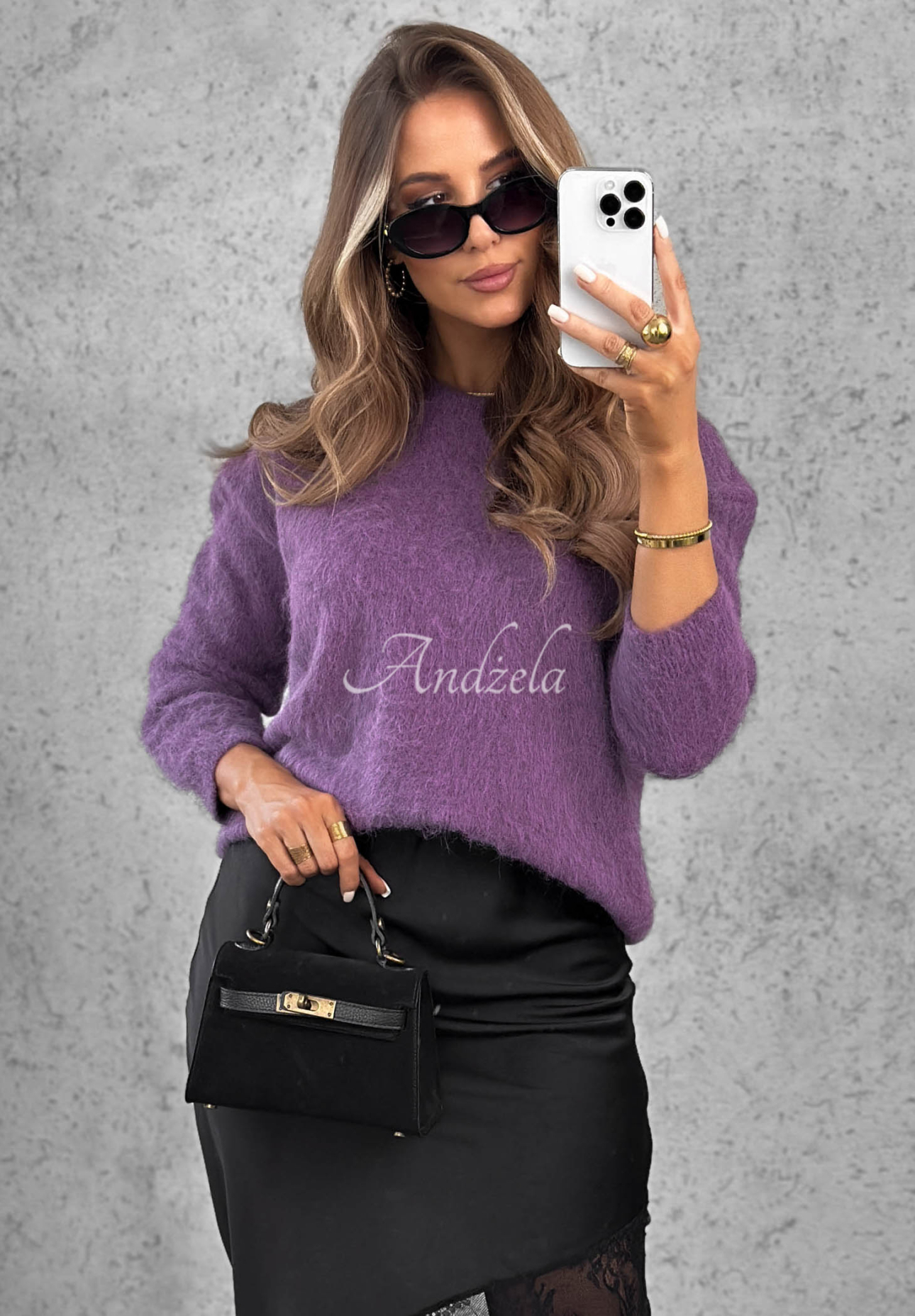 Weicher Pullover Cloud Dream Beerenfarben