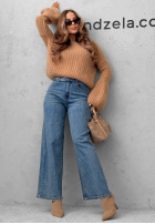Hose Jeans wide leg Cozy Streets Blau