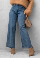 Hose Jeans wide leg Cozy Streets Blau