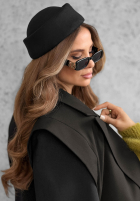 Mütze typu toczek Quiet Elegance Schwarz
