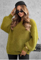 Miękki Pullover Gentle Days Khaki