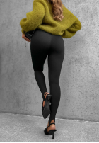 Leggings z zapiętkami Secret Beauty Schwarz