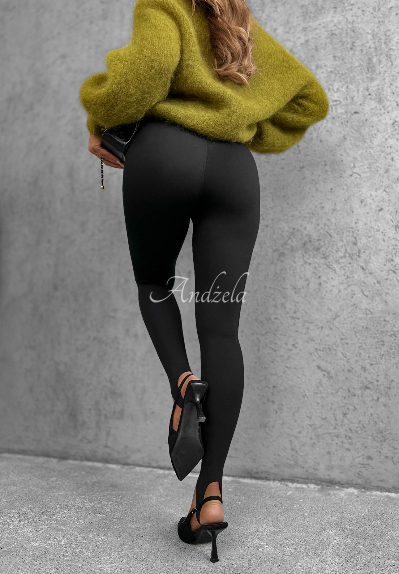 Leggings mit Fersensteg Secret Beauty Schwarz