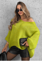Pullover oversize Gentle Cuddle Schokoladenbraun