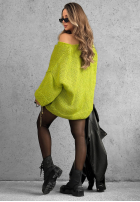 Pullover oversize Gentle Cuddle Schokoladenbraun