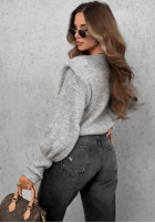 Pullover z poduszkami Lost Signal hellbeige